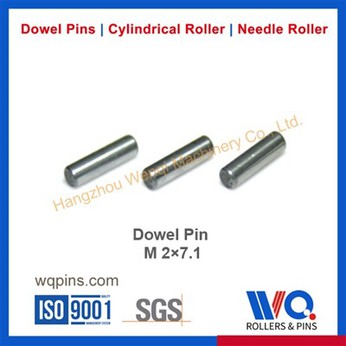 Pinnijiet taċ-ċilindru Asme B18.8.2